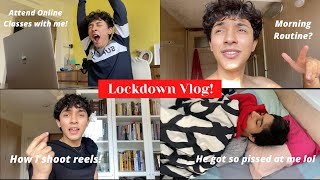 VLOG1  DAY IN MY LIFE IN LOCKDOWN chaotic [upl. by Ueih]