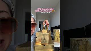 Pt 5 Unboxing the MAC Cosmetics 2024 300 Advent Calendar full value 618🤯 [upl. by Eeral]