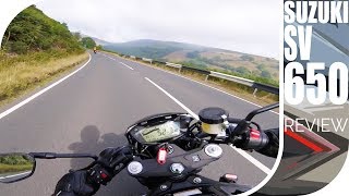 2018 Suzuki SV 650  Review [upl. by Ecnarret]