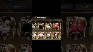 Balloon Dor event all reward fifamobile fifa fcmobile24 shorts fc24 ballondor [upl. by Roderic259]