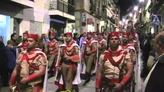 Escuadra Regimiento Infantería de Regulares de Melilla Antequera 25032016 [upl. by Orvah]