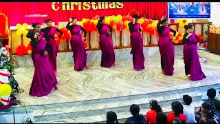 ningilona oka tara velisindi dance christmasong danceperformance dancevideo jesusongs jesus [upl. by Ecinahs]