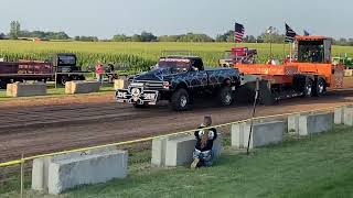 BONESHAKER Truck Pull 2024 Ripon WI [upl. by Elise]