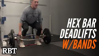 BandHex Bar Deadlift Rapid Rep Workout [upl. by Duggan]