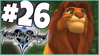 Kingdom Hearts 25 Final Mix PS4 Walkthrough Part 26 Lion King Pride Lands [upl. by Dina]