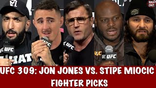 UFC 309 Jon Jones vs Stipe Miocic Fighter Picks [upl. by Nigam]