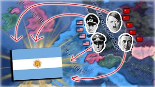 Hearts of Iron 4 Il faut évacuer le Fuhrer en Argentine 🤣😭 [upl. by Koser468]