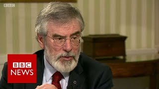 “Why did you not join the IRA” Gerry Adams FULL INTERVIEW  BBC News [upl. by Nireil]