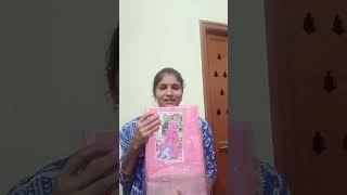 Dupion silk saree full video [upl. by Nordin201]