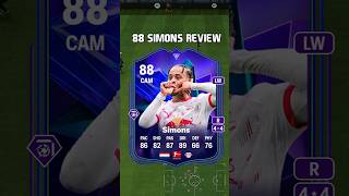 88 Simons Review in EA Sports FC 25 shorts short fc25 eafc25 fifa fcprolive xavisimons fut [upl. by Ketty]