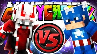 Minecraft Crazy Craft 30 Random Superhero Wager Match Superheros Mod 104 [upl. by Junna]