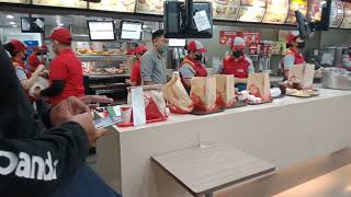 05 delivery rider Jollibee crossing los baños [upl. by Jann110]