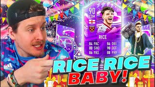 RICE RICE BABY 90 FUT BIRTHDAY Rice Review FIFA 22 Ultimate Team [upl. by Foote]