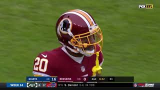 Saquon Barkley 78 Yard Touchdown Run  Giants vs Redskins  NFL [upl. by Shaer]