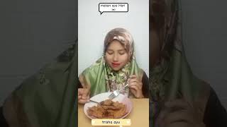 Makan pempek tipis kering plus cuko ala ala trisha memasaksederhana cooking fyp [upl. by Nylatsirk]