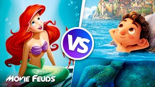 Luca VS The Little Mermaid  Movie Feuds [upl. by Okram]