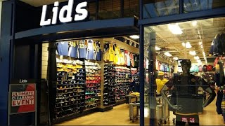 LIDS SPORTING GOODS STORE STONESTOWN GALLERIA CALIFORNIA ITS AWESOME [upl. by Odell700]