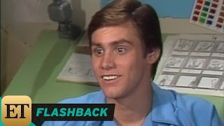 ET FLASHBACK Jim Carreys First ET Interview in 1983 [upl. by Nidraj986]