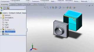 SolidWorks Tutorial Learn SolidWorks Lesson2 Assembly [upl. by Macario501]