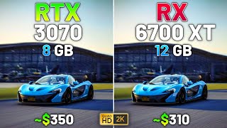 10 Games on RTX 3070 vs RX 6700 XT in 2023  1440p [upl. by Anyg795]