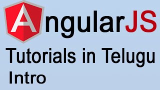 Angular Tutorials in Telugu  AngularJS Intro [upl. by Fondea586]