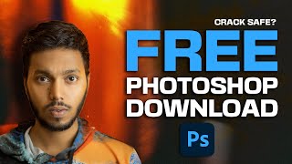 How to Download Photoshop For Free  Crack Safe to Use 2023 [upl. by Sofer905]