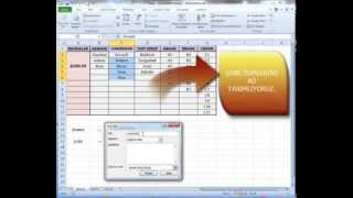 Excel bağlantılı açılır kutu yapımı [upl. by Garlanda]