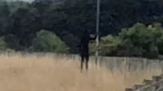 Slender Man Spotted in Real Life shorts [upl. by Wileen]