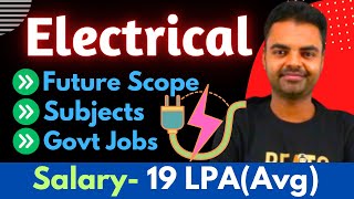 Electrical Engineering Course Details Hindi Scope in India Salary 1st Semester Syllabus btech [upl. by Yerhcaz]