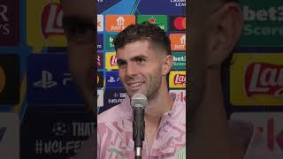 Pulisic on his goal and the win  championsleague shorts [upl. by Brandon]