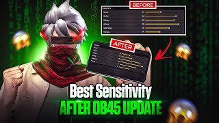 FAKE Settings Exposed🤬 Best Sensitivity after OB45 Update⚙️ [upl. by Torray]