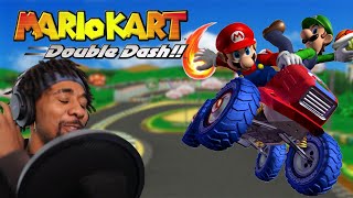 Went Back To Play This Gem MARIO KART DOUBLE DASH Day 105 [upl. by Tnomyar]