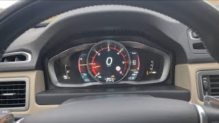 Volvo XC70 D4 AWD 181HP Acceleration test 0100  2014 [upl. by Attena574]