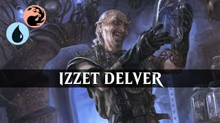 IZZET DELVER  Innistrad Midnight Hunt Standard Deck  Magic The Gathering Arena [upl. by Rehpotsrhc]