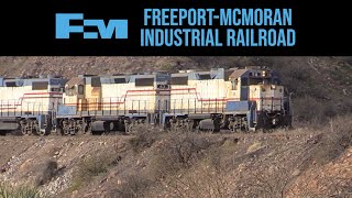 Freeport McMoRan Industrial Railroad [upl. by Nolyaj]