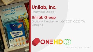 Unilab Group Digital Ad Q4 20242025 15s Philippines Version 1 HDST [upl. by Atiluj845]