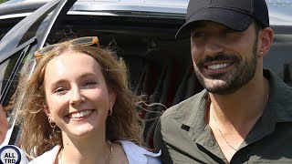 GIOVANNI PERNICE SHARES SWEET CLIP OF ROSE AYLINGELLIS AFTER COSY NIGHT OUT [upl. by Nerred658]