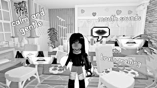 ROBLOX ASMR 🫐 Soft and BRAIN MELTING mouth sounds  Bakery Tower  Noire ❥ [upl. by Behl122]