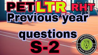 PET questions set 2  Questions answers discussion PET Odisha  PYQ  LTR  RHT  OSSTET [upl. by Bohlin]