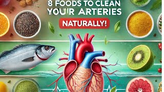 Healthy 8 foods to clean your Arteries [upl. by Uehttam]