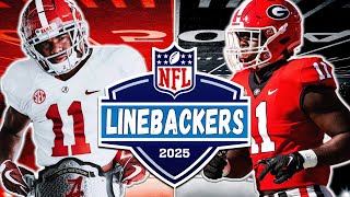 MIDSEASON Linebacker Rankings  2025 NFL Draft [upl. by Enrobso]