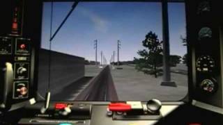 MSTS  Amtrak 775 Cabride Departing San Juan Capistrano [upl. by Erodoeht]