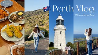 PERTH TRAVEL VLOG 🇦🇺 3 days in Margaret River Busselton Jetty cafe hopping and sunsets 🌞 Part 1 [upl. by Adnawad]