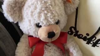 Steiff Teddy Bear quotLillyquot 40cm Lilly Schlenkerteddy Soft Toy [upl. by Assyle]