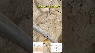 Grounding Earth  earthing procedure earthing music 11kv waseem4259 earthingsystem grounding [upl. by Helse]