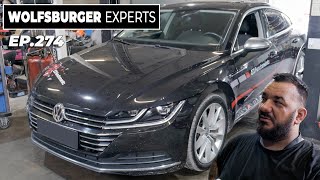 Ep 274 Wolfsburger Experts 02  Volkswagen Arteon szerviz váltóolaj csere  VW Tiguan [upl. by Unders]