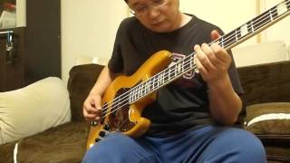 Telstar Hawaii50 Tequila The Ventures Style Bass Part [upl. by Dowski]