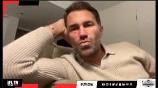 COMPLETE BLLEND EDDIE HEARN HITS BACK  BETERBIEVSMITH VADA AJNGANNOU FURY v AJ AFTER USYK [upl. by Gaughan]