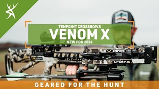 TenPoint Crossbows VENOM X  ALL NEW for 2024 [upl. by Dagall]