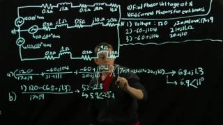 Circuits 1  Unbalanced Three Phase Power System  Example [upl. by Eatnom35]